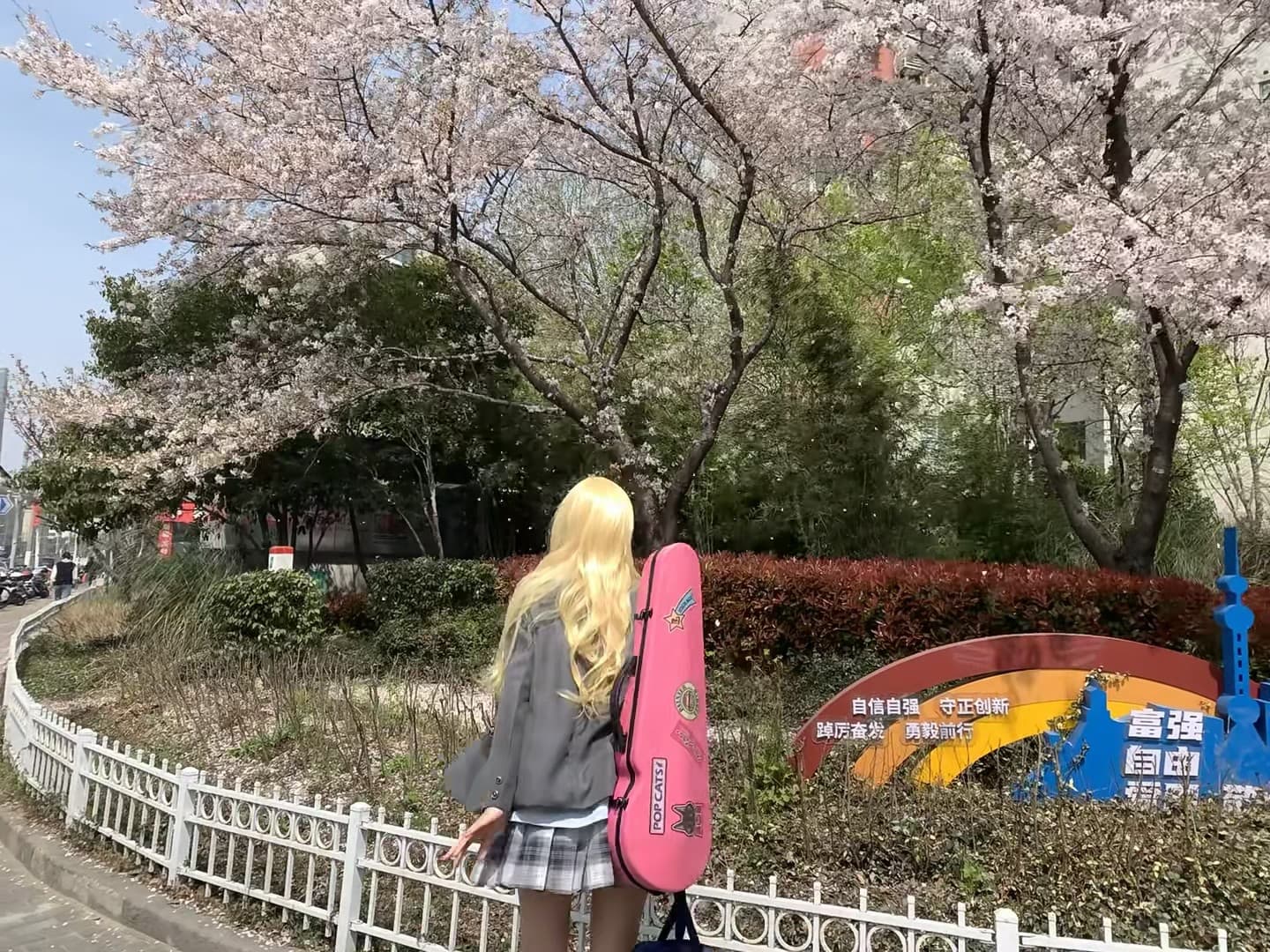 樱花季的琴箱也太甜了吧 🌸 pink case in full bloom封面图