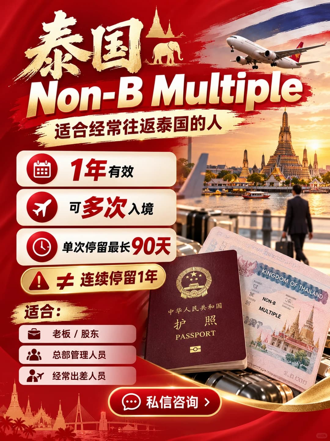 泰国 Non-B Multiple (多次往返)适合谁?封面图