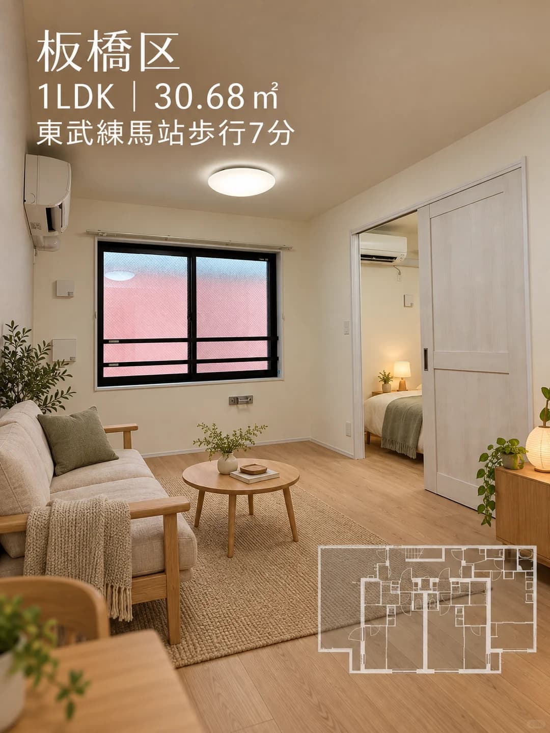 🇯🇵租赁｜东武练马·新筑1LDK封面图