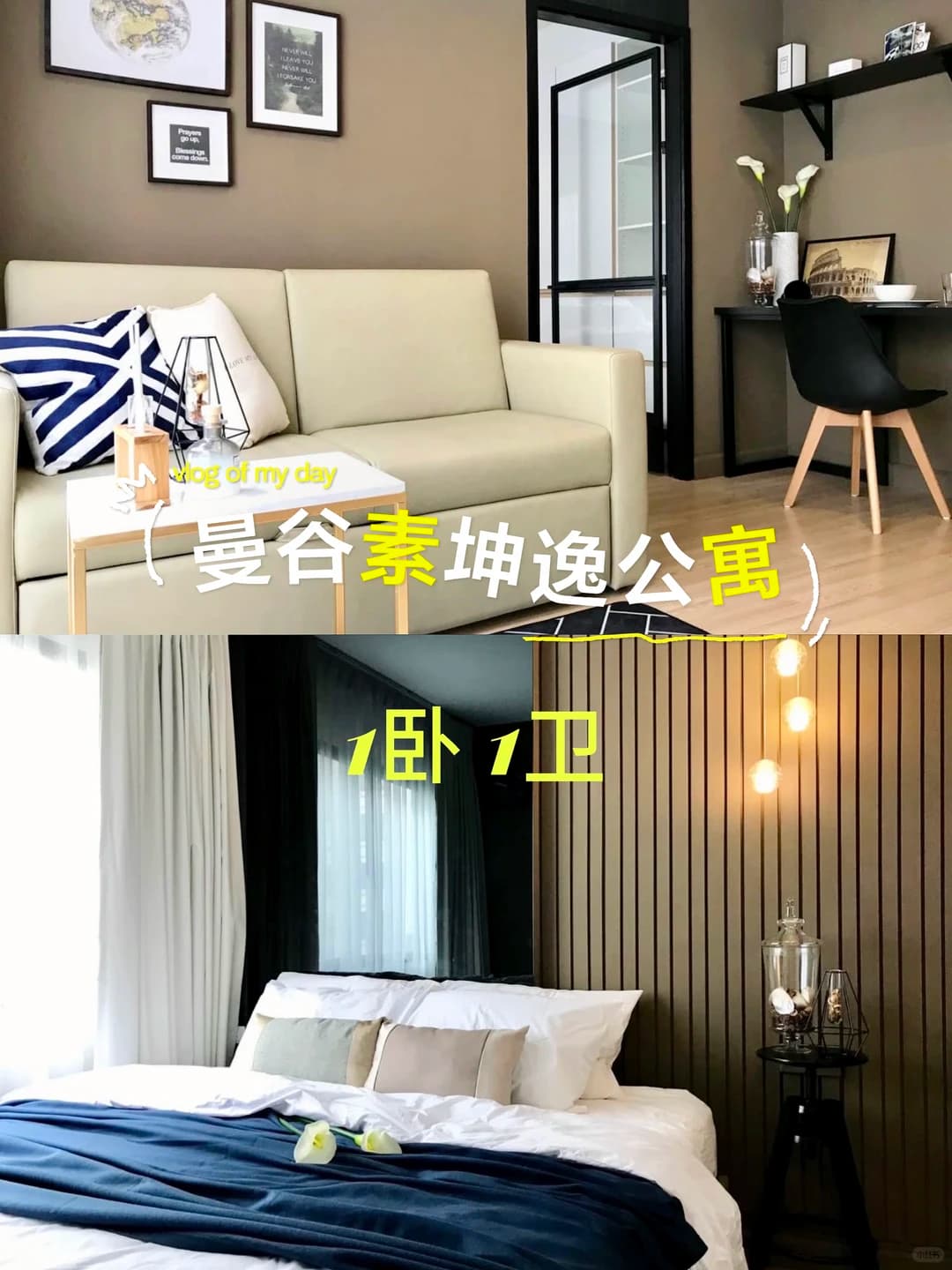 🔥谁懂啊！曼谷素坤逸租房挖到宝藏公寓了封面图