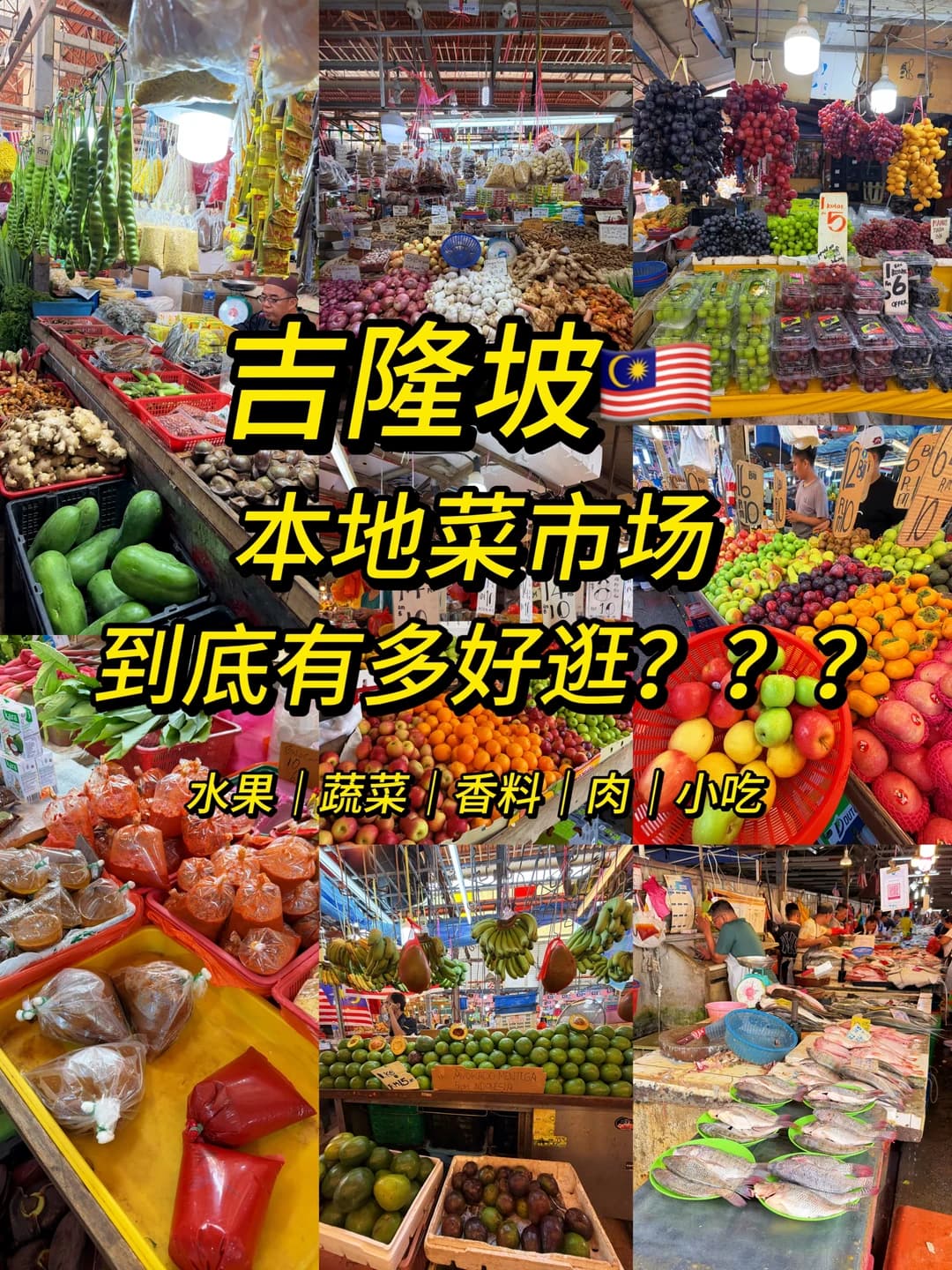 吉隆坡本地人都在这里买菜🥬封面图