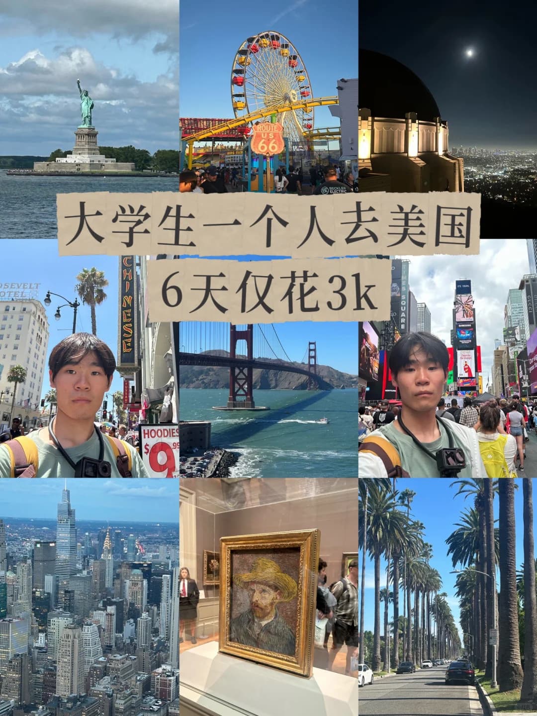 6天3k，当我用去东南亚的预算去美国封面图