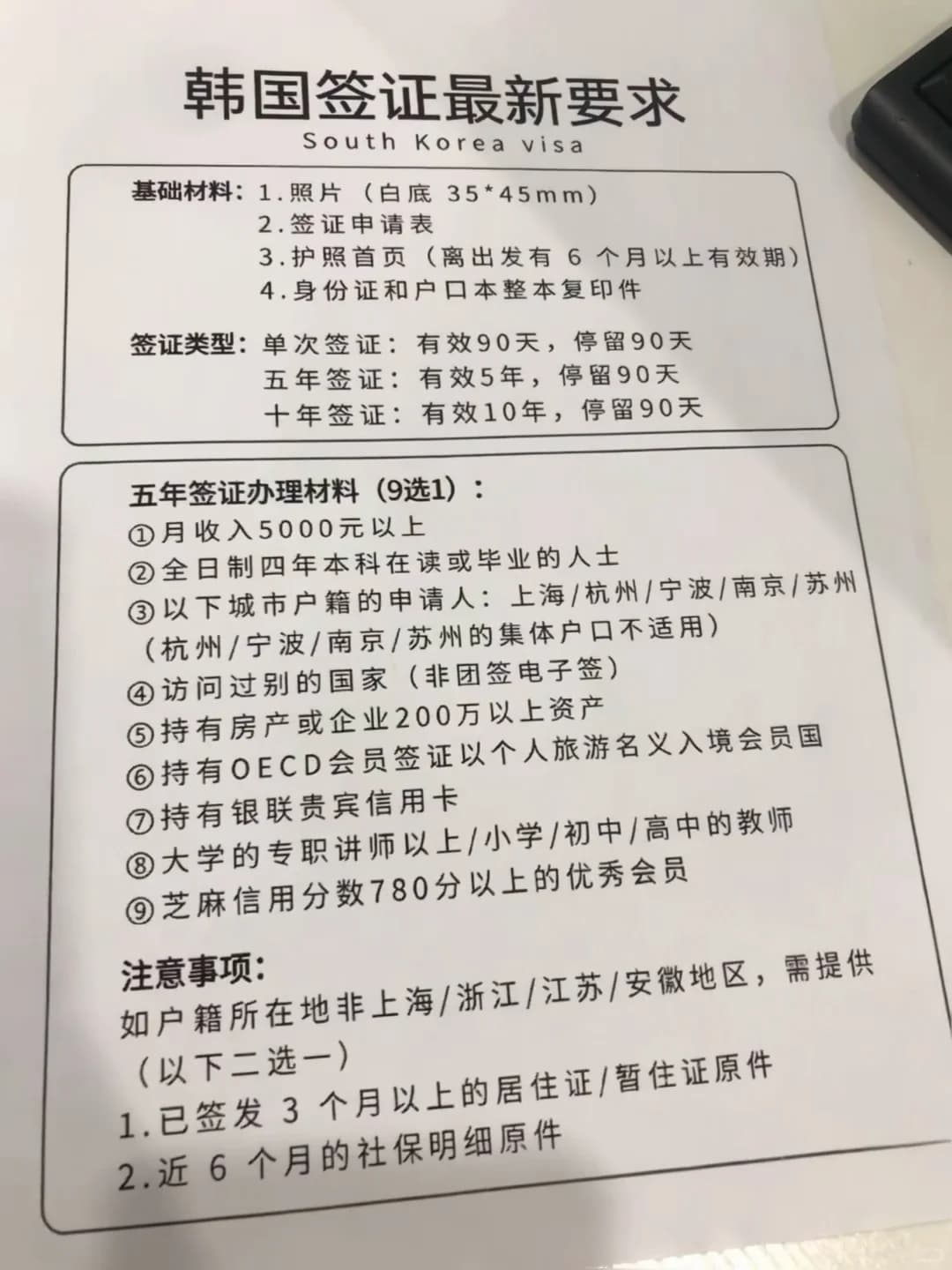 韩国签证新要求！2026.8.22封面图
