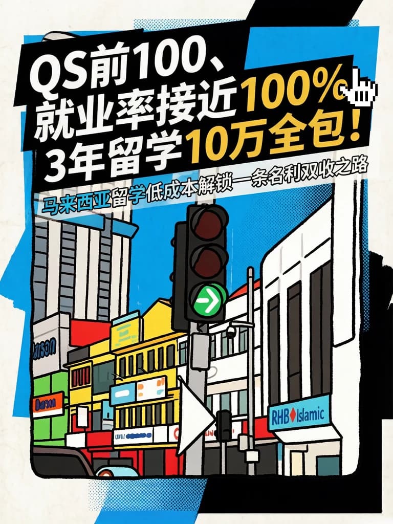 马来西亚留学低成本解锁一条名利双收之路封面图