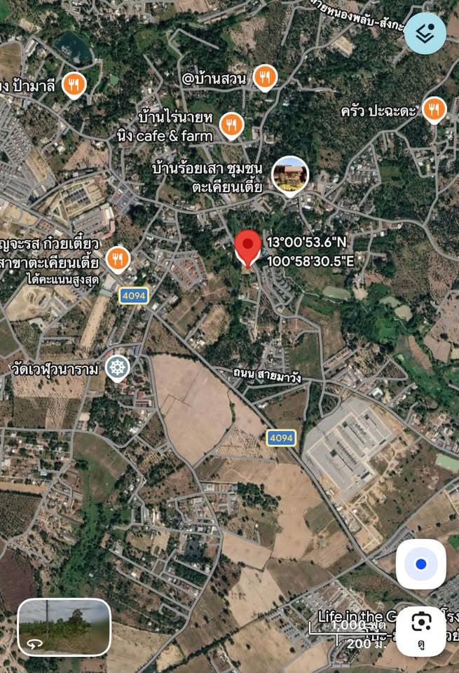 芭提雅塔克恩蒂2.197亩空地出售，单价450万泰铢/莱，水电齐全可建住宅或仓库封面图