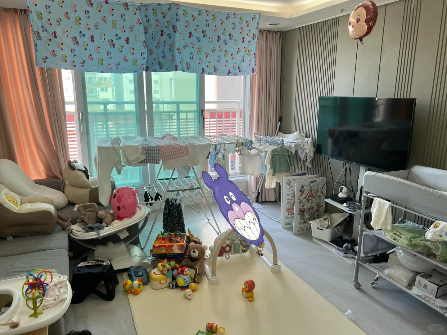 急转租 首尔富川站附近,两室一厅 急转租封面图