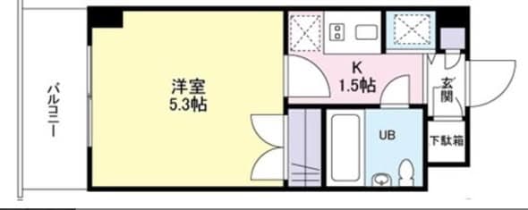 横滨港北区1K公寓出租：距綱島站9分钟，月租5.9万日元，2026年12月入住封面图