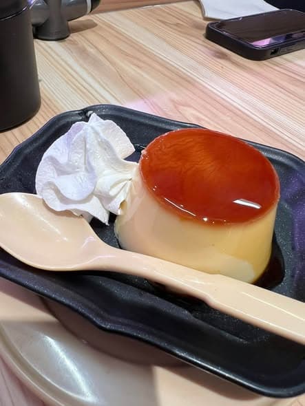 寿司郎甜品推荐：日式布丁与红薯可丽饼封面图