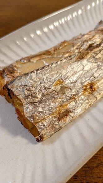 横须贺走水太刀鱼用本味淋酱油黑糖酱汁腌制三天后慢烤，感恩自然馈赠封面图