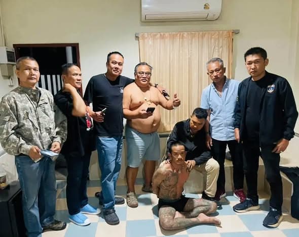 警方智擒芭提雅逃犯：租隔壁房派便衣邻居套近乎，成功避免强攻风险封面图