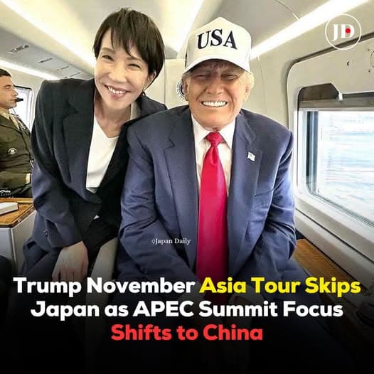 特朗普或跳过日本直飞菲律宾和中国，引发东京战略热议封面图