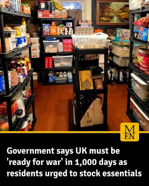 英国防长警告：敌国或于2030年具备攻击能力，要求民众为战争做准备封面图