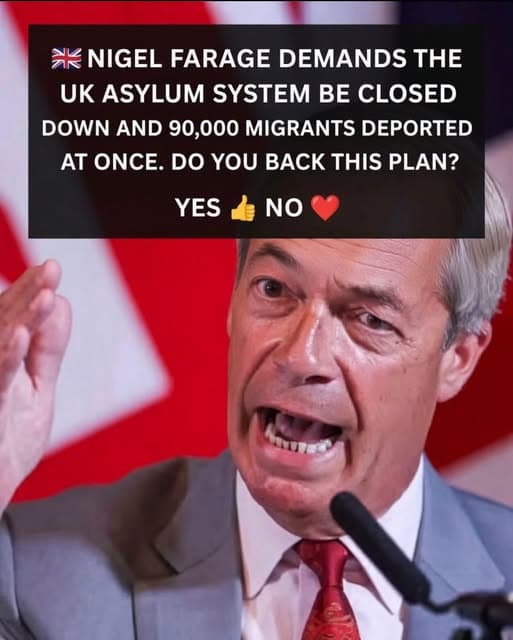 英国移民政策再引热议：法拉奇呼吁改革庇护制度，聚焦安全与公平封面图