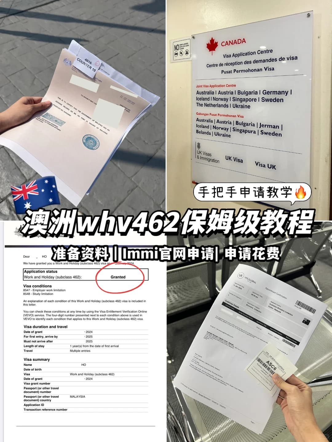 🇦🇺🇲🇾 又开放啦‼️澳洲打工度假签证申请封面图