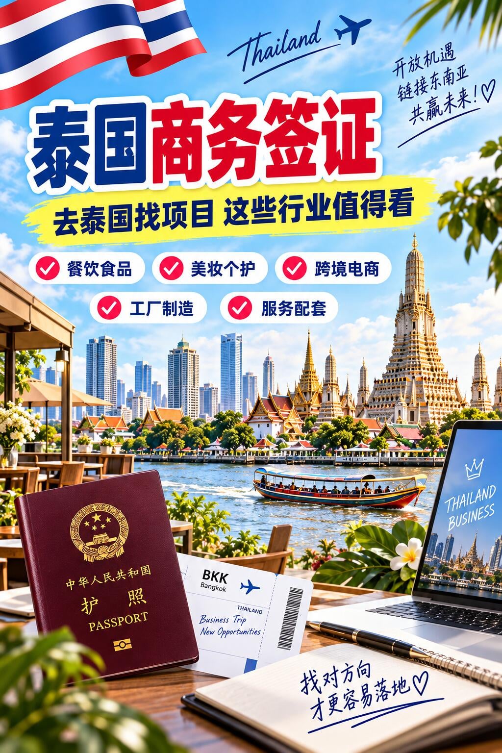 去泰国找项目，这些方向值得重点看