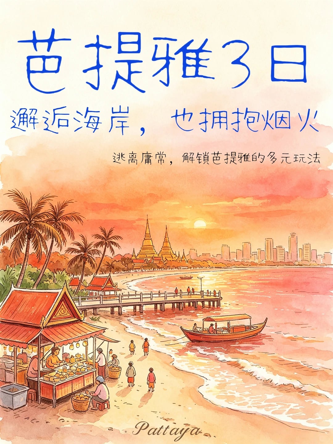 芭提雅+格兰岛 3 日攻略｜新手直接抄!