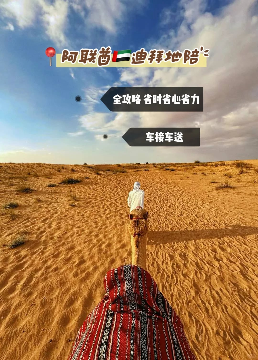 🇦🇪 迪拜地接/阿布扎比 持证导游车接车送