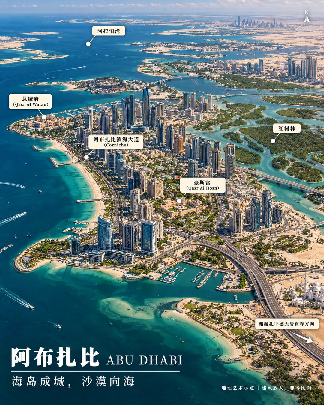 地图环游世界：阿布扎比
