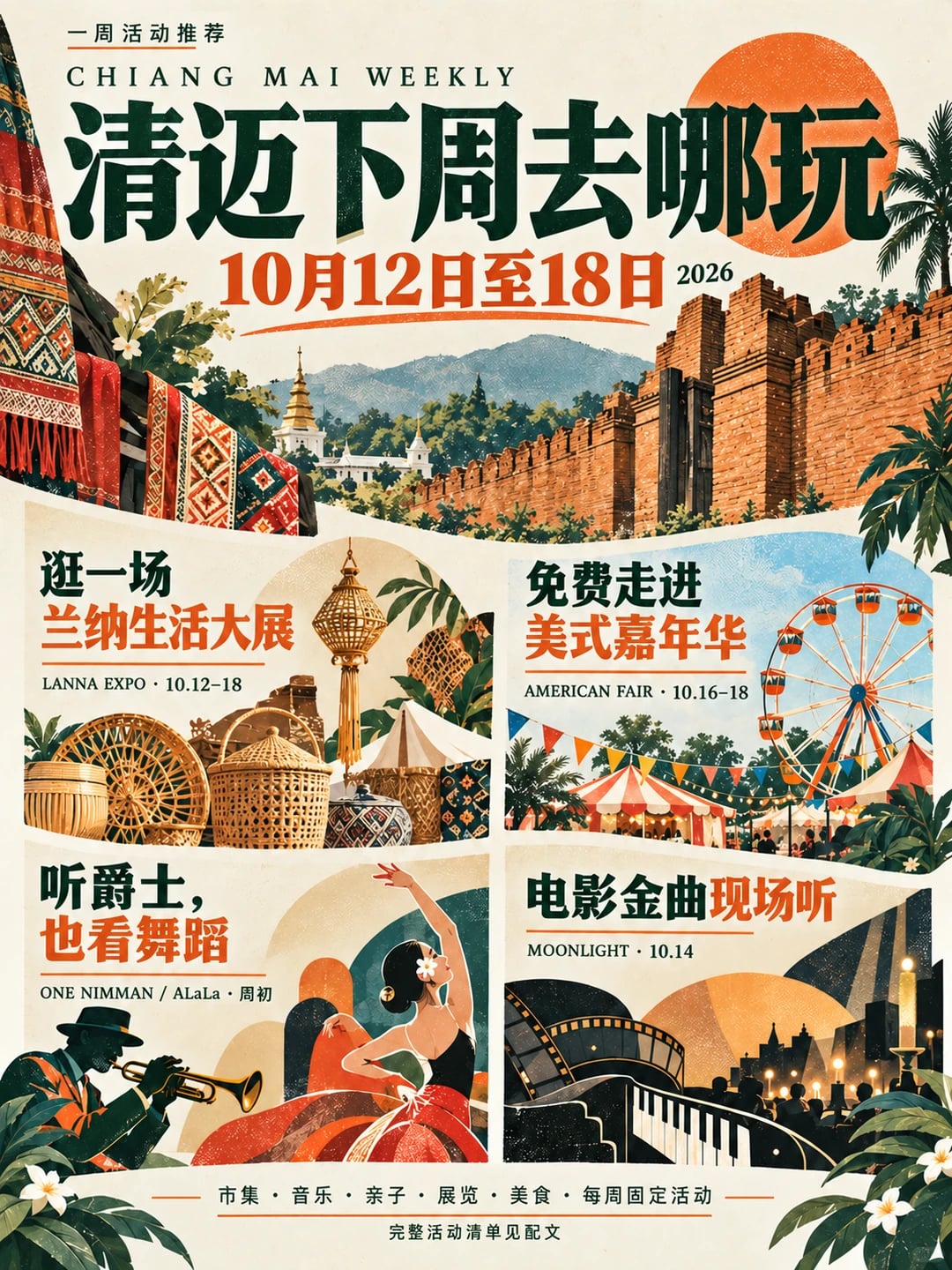 下周清迈去哪玩🧚‍♀️