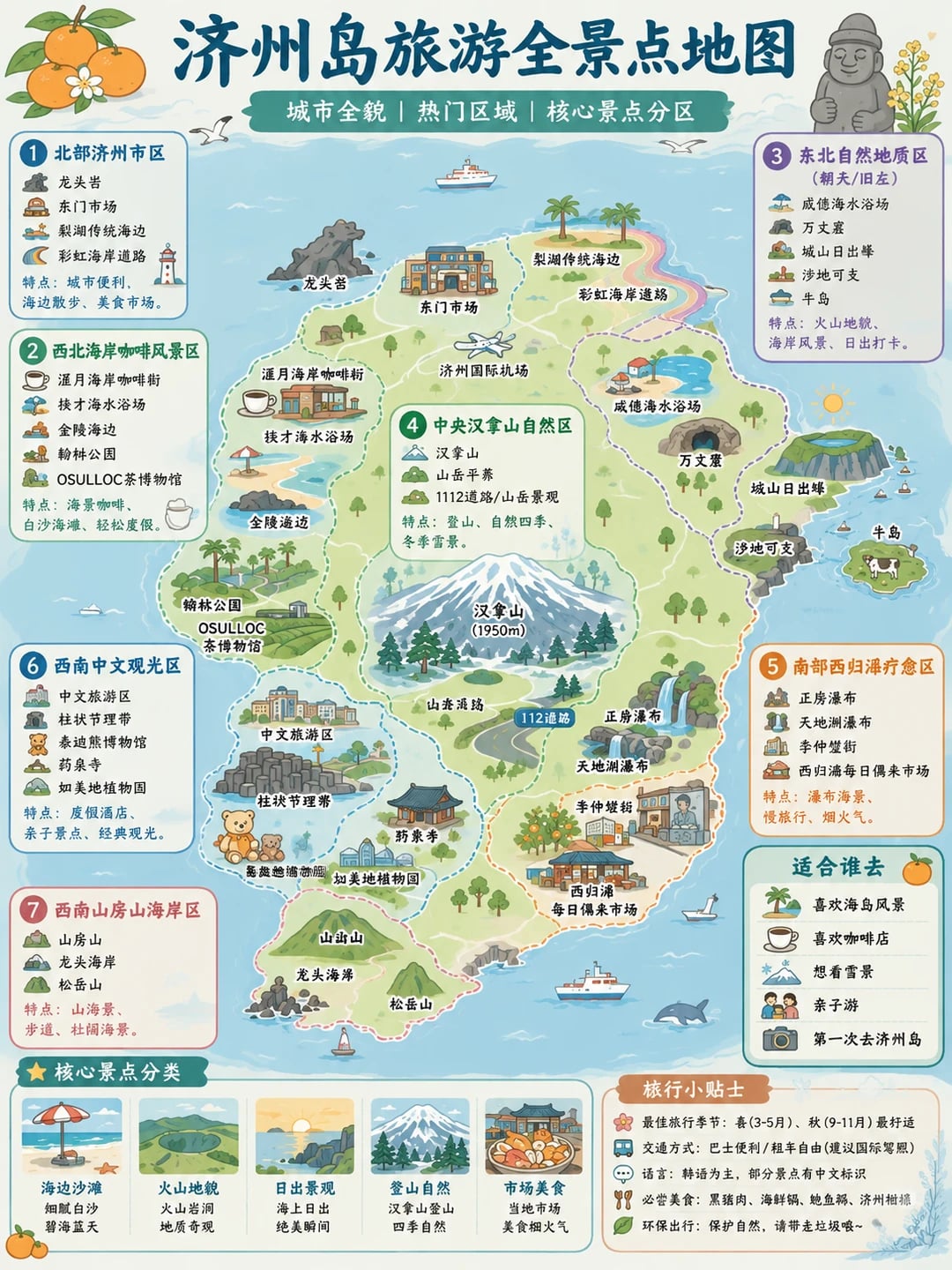 济州岛保姆级攻略✨懒人照搬！美食咖啡拍照