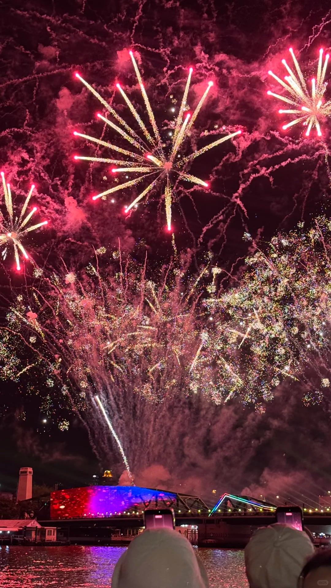 是谁偶遇了曼谷烟花秀！是我！！幸福住了！！