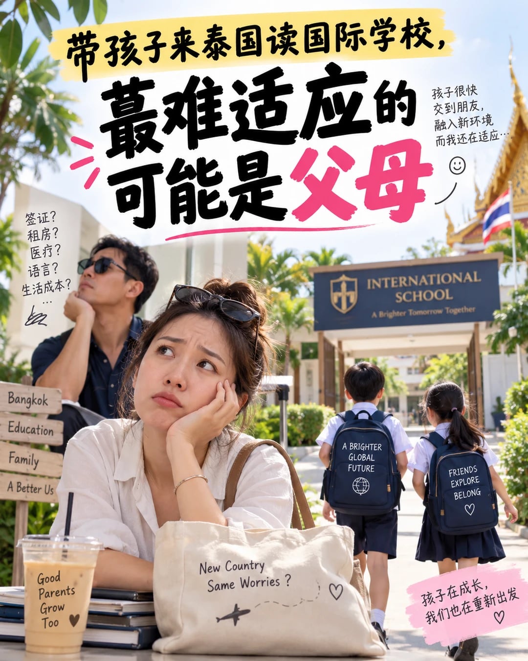 *带娃来泰国读国际学校最难适应的竟是父母