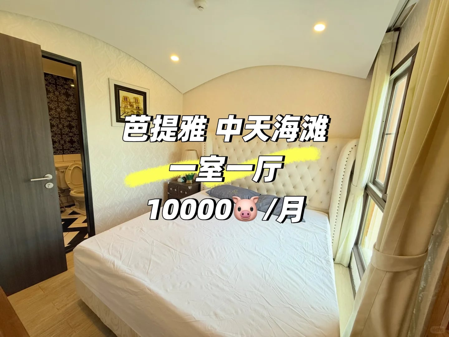 来自芭提雅威尼斯人房东直租 一室一厅