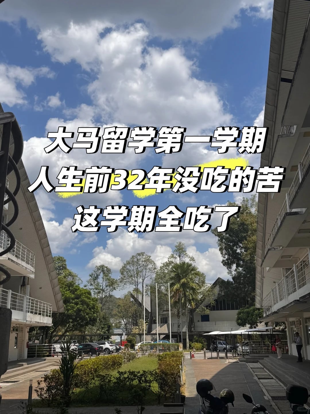 🇲🇾留学｜前32年没吃的苦这一学期全吃了