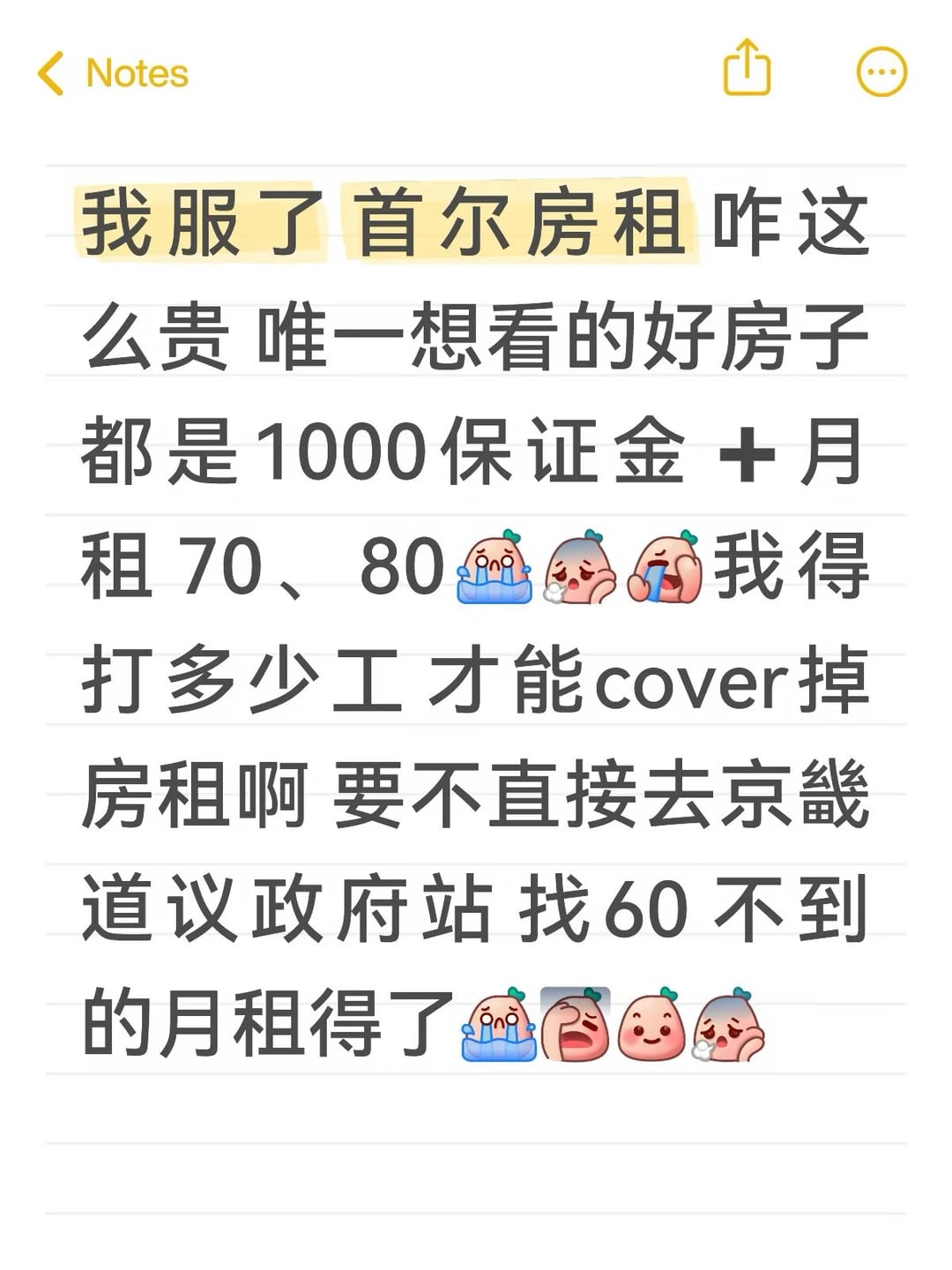 首尔租房 好难😭🤷‍♀️😮‍💨