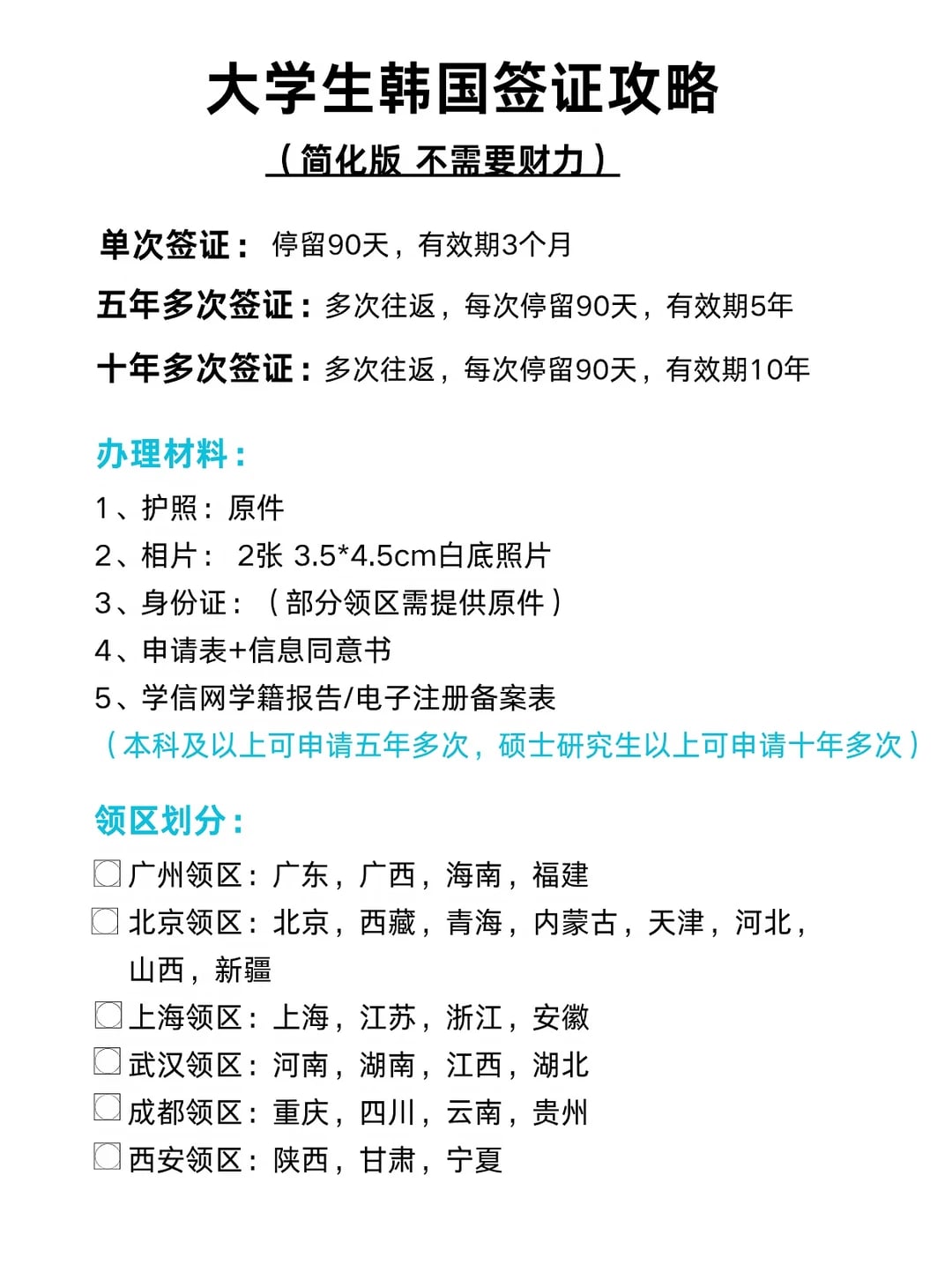 韩国签证大学生攻略，早办早省心！