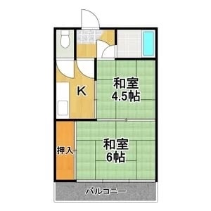 大阪大正租房✨敷金礼金0 2K宠物可相谈
