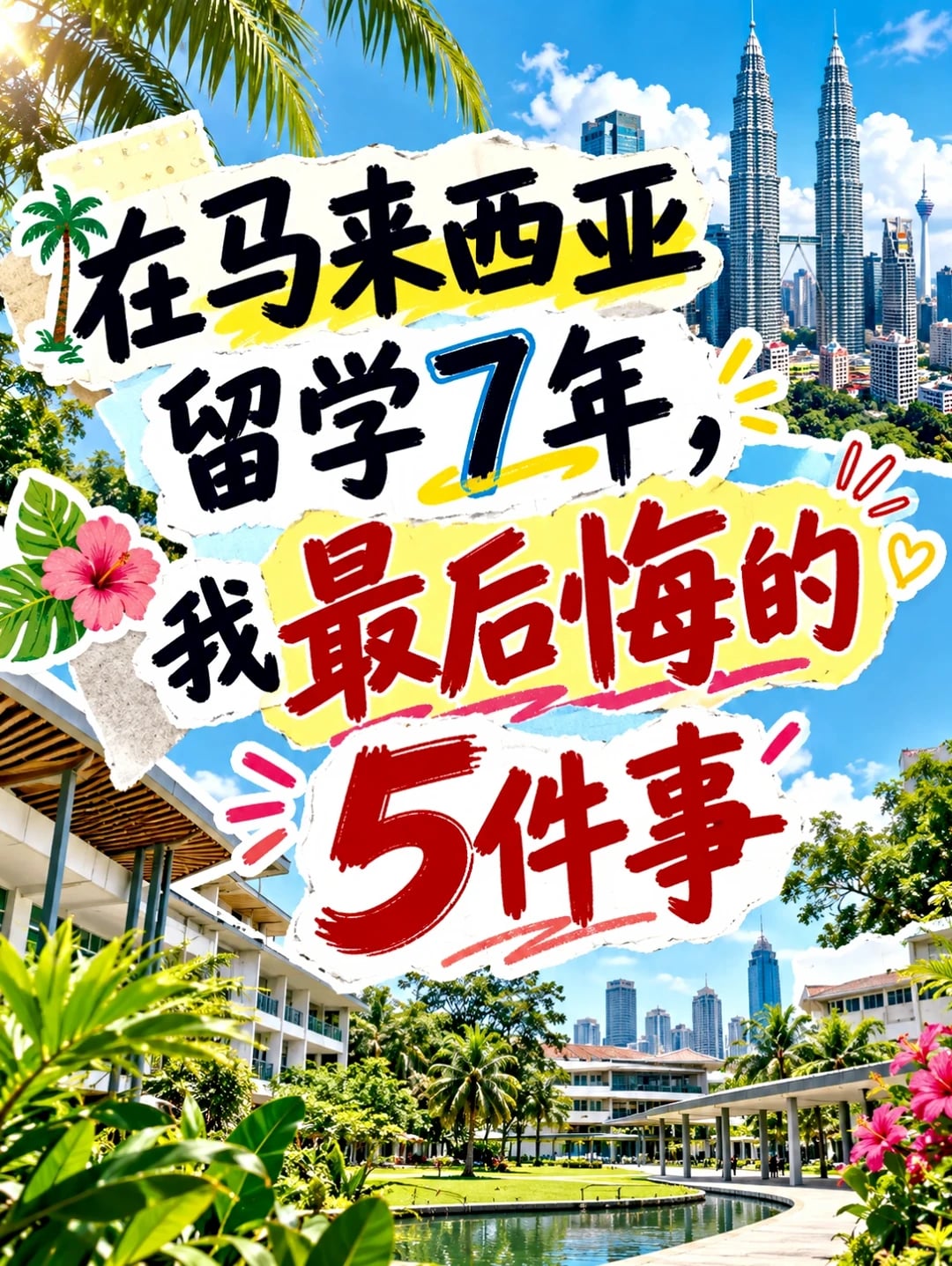 在马来西亚留学7年，我最后悔的5件事