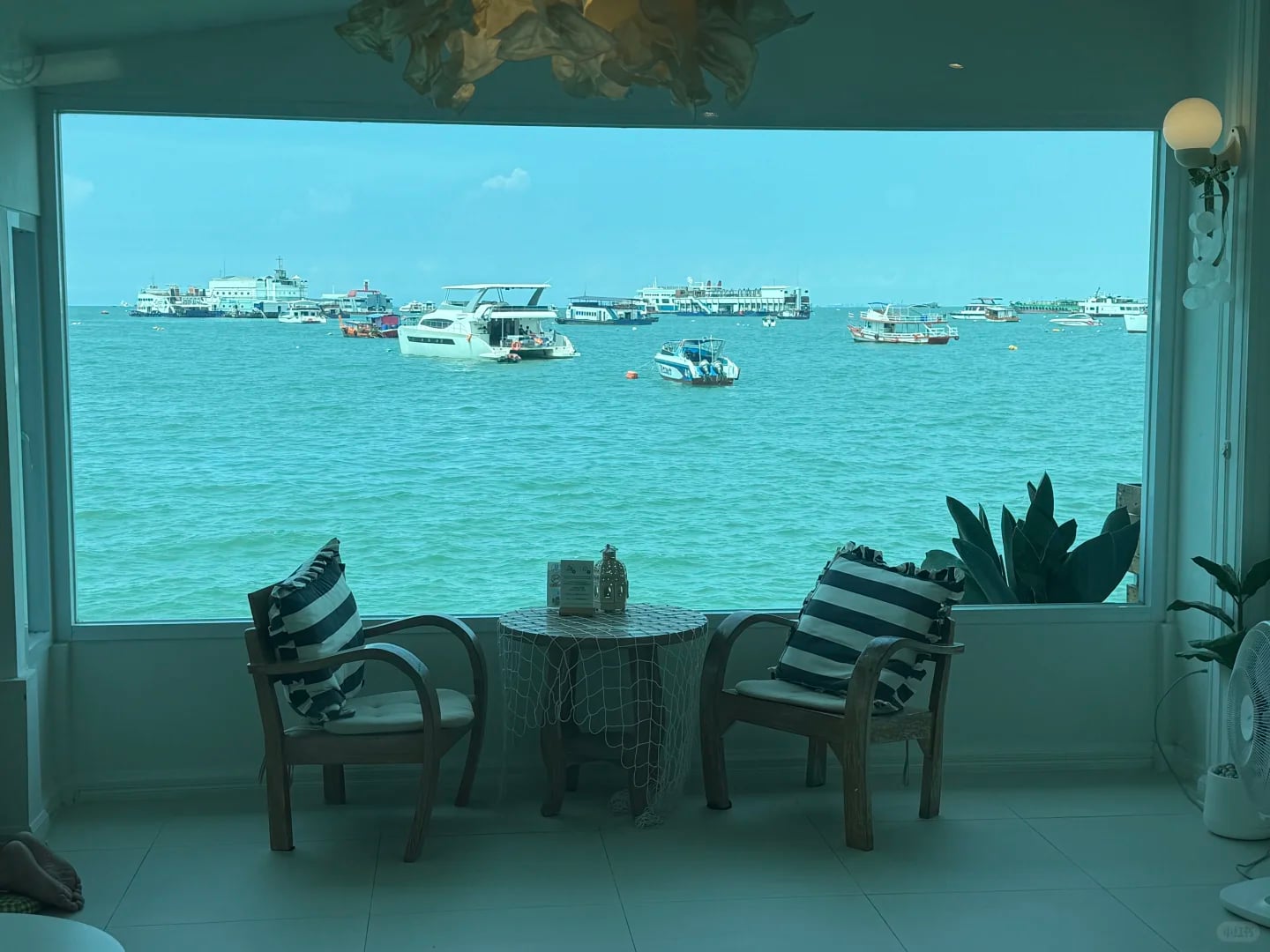 芭提雅小众打卡地🌴吹着海风喝咖啡