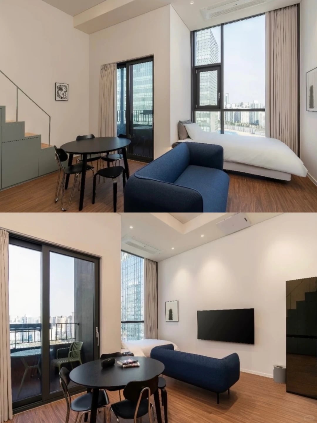 首尔龙山｜高级公寓大loft393W月短租