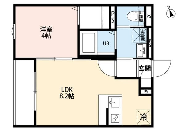 1LDK Apartment for Rent in Warabi, Saitama  Cho thuê căn hộ