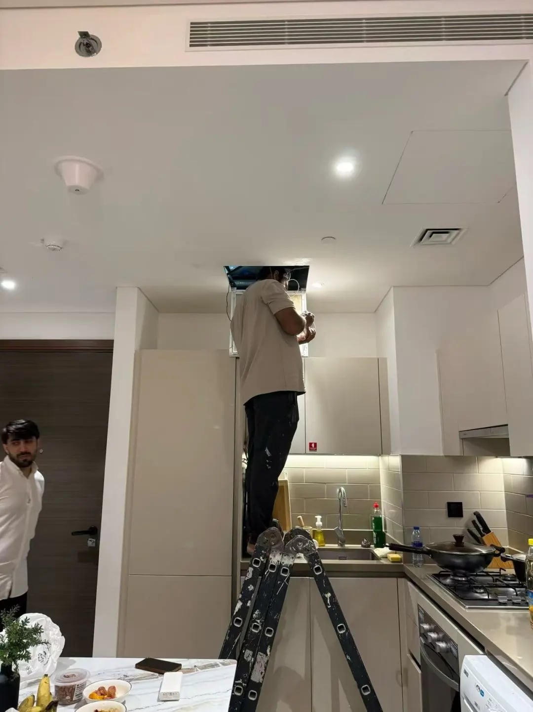 The Dubai apartment has been rented out, and the real worrie