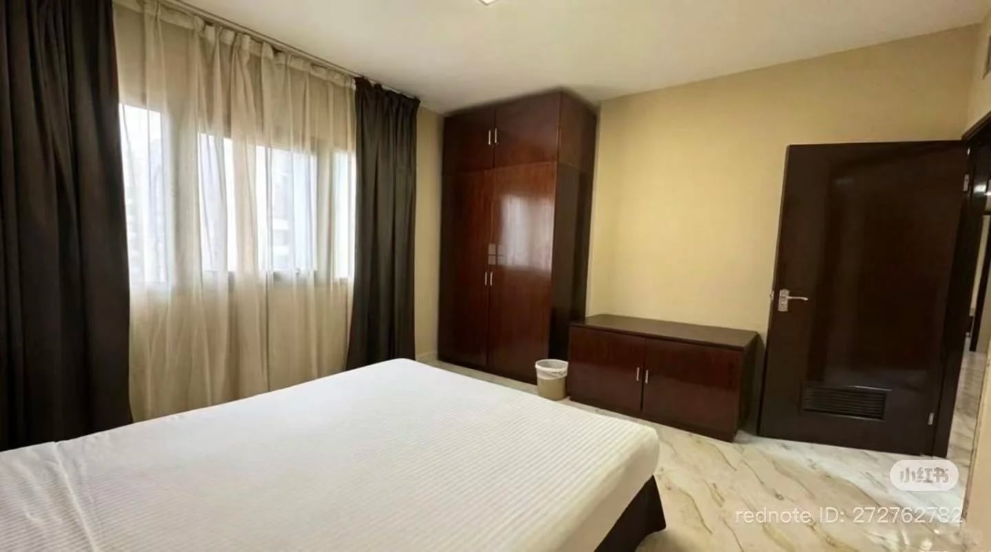 Secondary bedroom single room rental of a serviced apartment