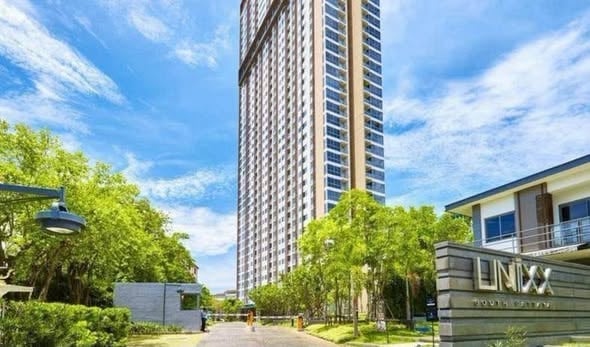 芭提雅UNIXX公寓出售：2房63平，9楼城市景观，外销配额