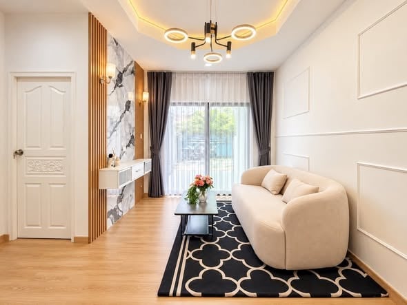 芭提雅Chokchai Village 4精装Townhome出租，25000泰铢/月，带全套家具家电拎包入住