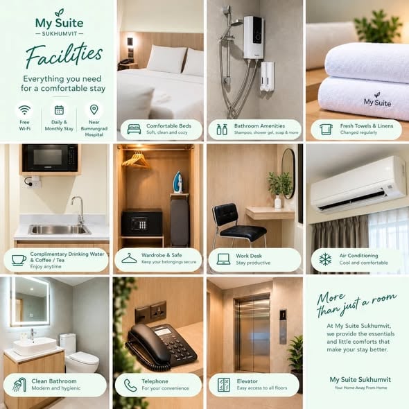 在 My Suite Sukhumvit 开启“惊”彩万圣住宿体验