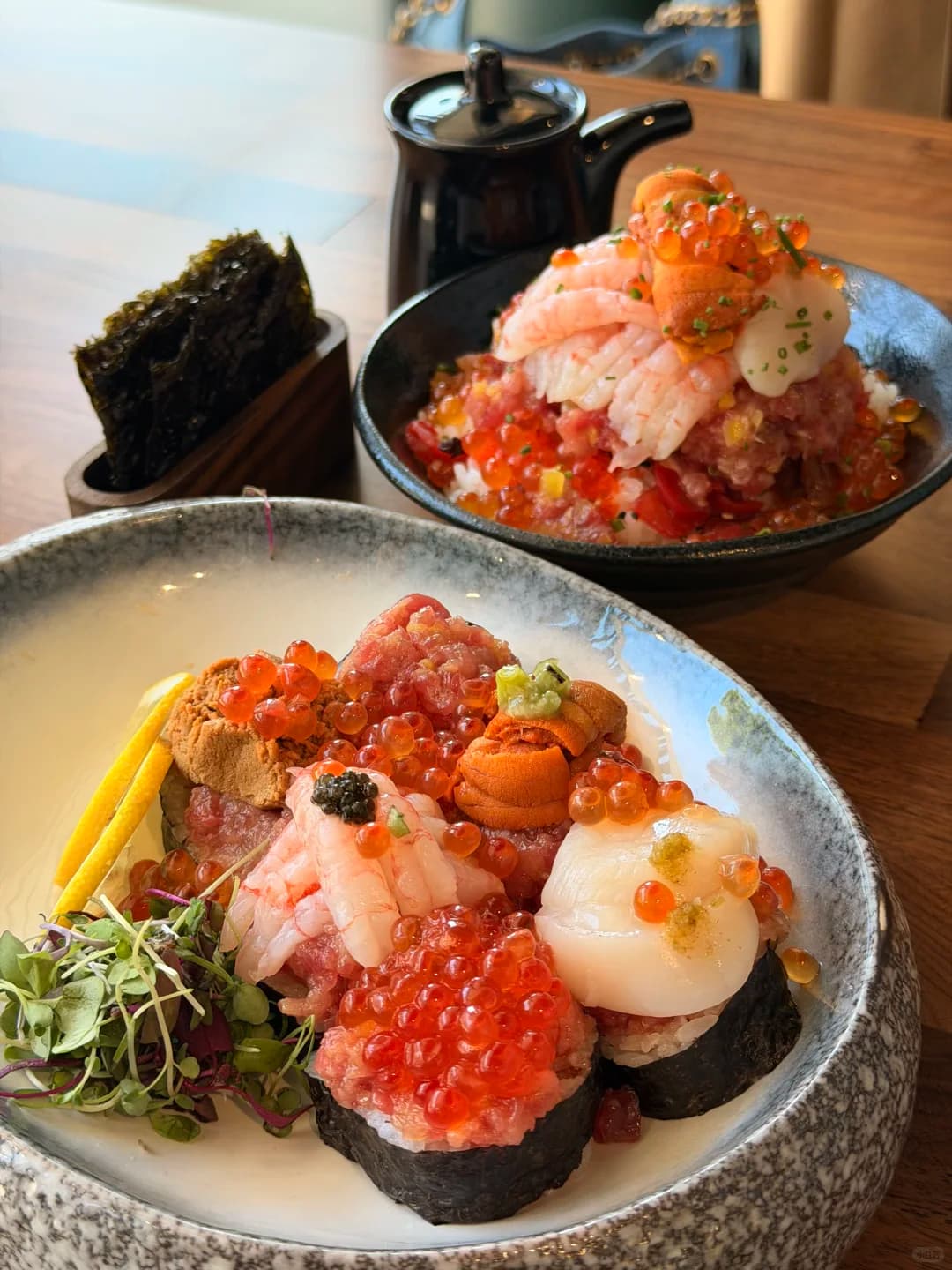 DTLA Umitosora:海胆甜虾鱼籽饭料足味美,鳗鱼厚蛋烧搭配惊喜封面图